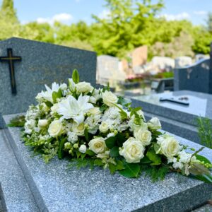 RAQUETTE DE FLEURS BLANCHES – Image 3