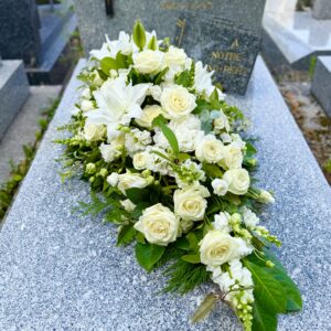 RAQUETTE DE FLEURS BLANCHES – Image 4