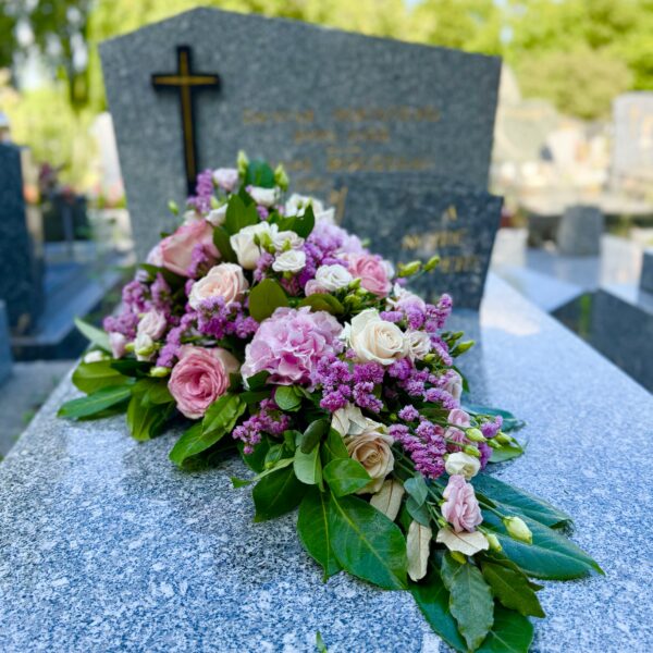 RAQUETTE DE FLEURS PASTEL